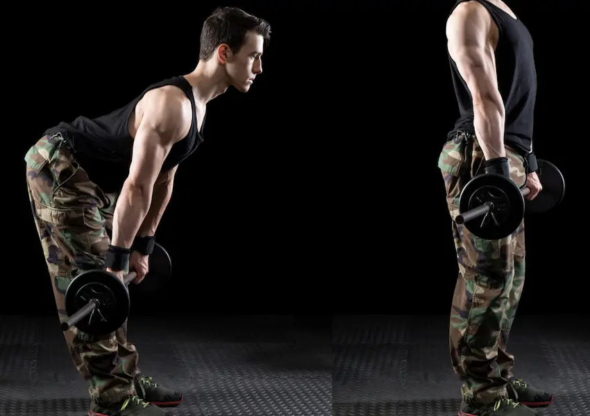 ددلیفت با پاهای صاف (Stiff-Leg Deadlift)