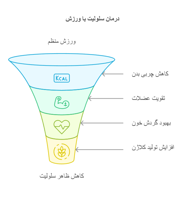 درمان سلولیت با ورزش