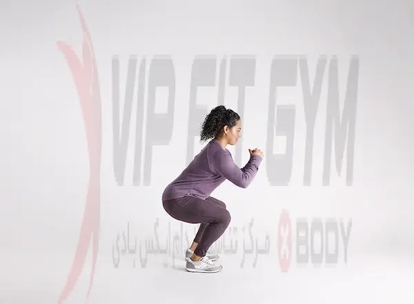 اسکات ایستاده کامل با وزن بدن ایکس بادی