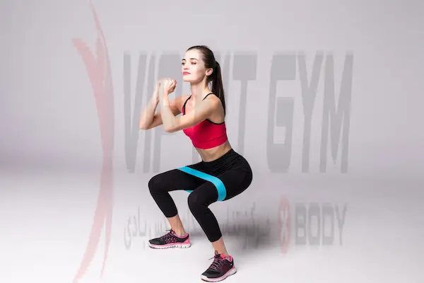 عضلات درگیر در اسکوات با کش