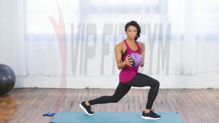 لانج چرخشی برای حرکات چرخشی شکم