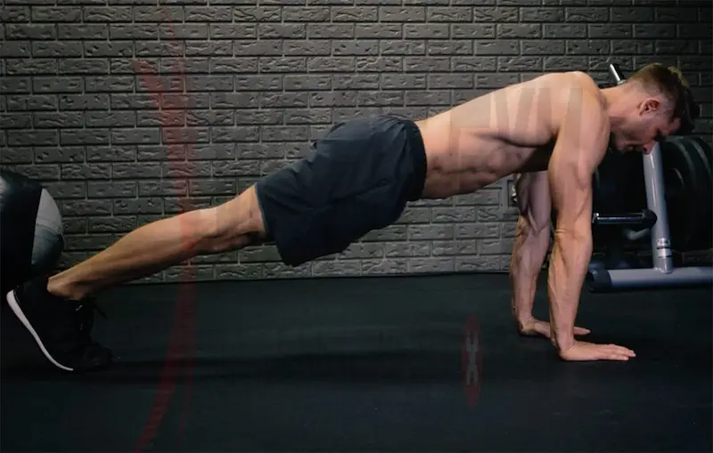 پوش آپ استاندارد برای لیفت سینه