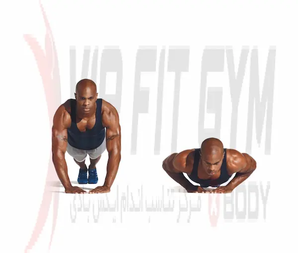 پوش آپ دست جمع برای لیفت سینه