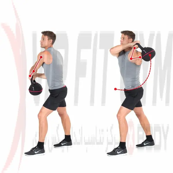 چوب بُر برای حرکات چرخشی شکم