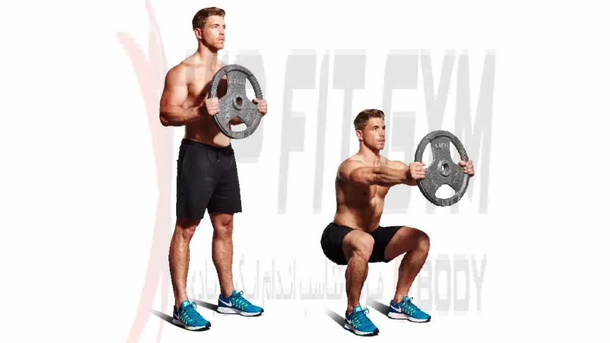 آموزش حرکت اسکوات صفحه با عکس و فیلم