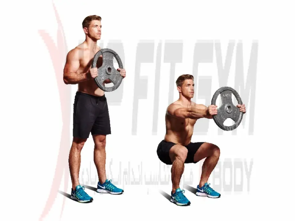 آموزش حرکت اسکوات صفحه با عکس و فیلم