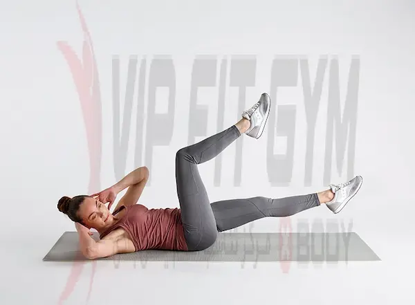 بایسیکل کرانچ از حرکات شکم با وزن بدن