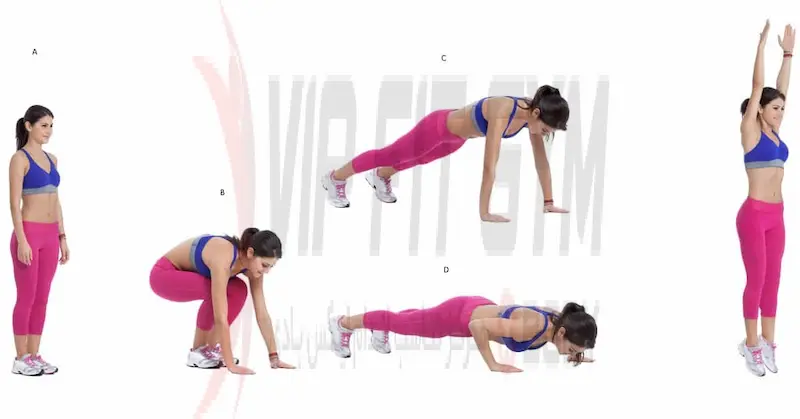 برپی با وزن بدن