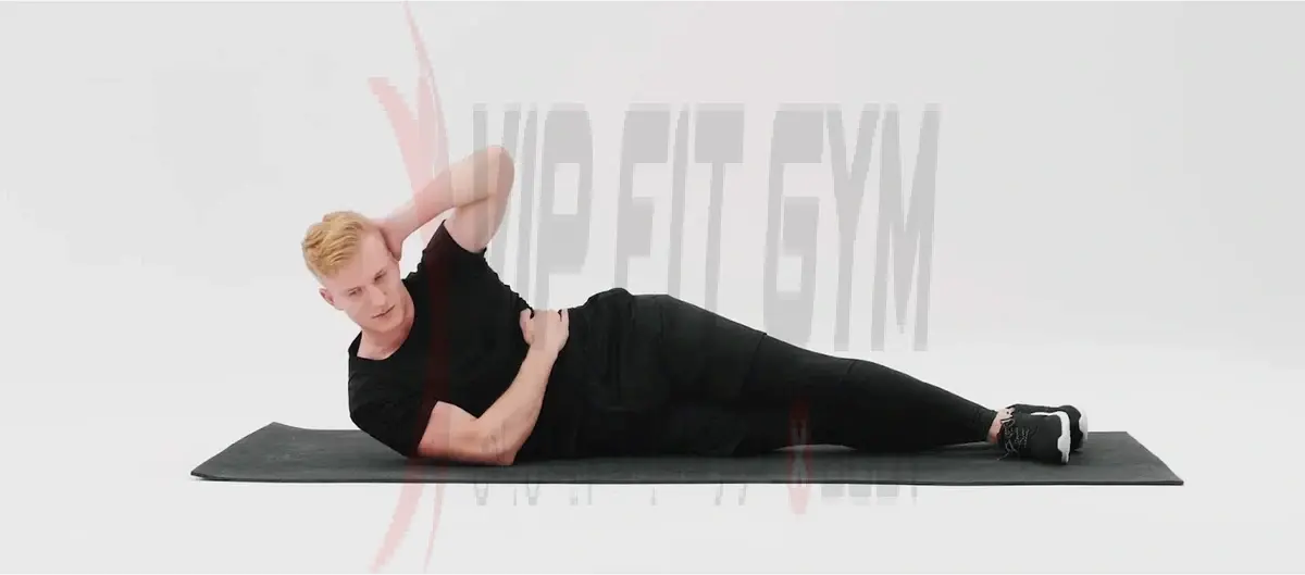 حرکت کرانچ پهلو خوابیده