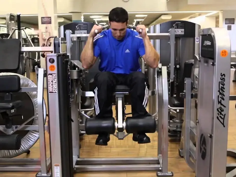 آموزش حرکت کرانچ با دستگاه - آموزش با عکس و فیلم