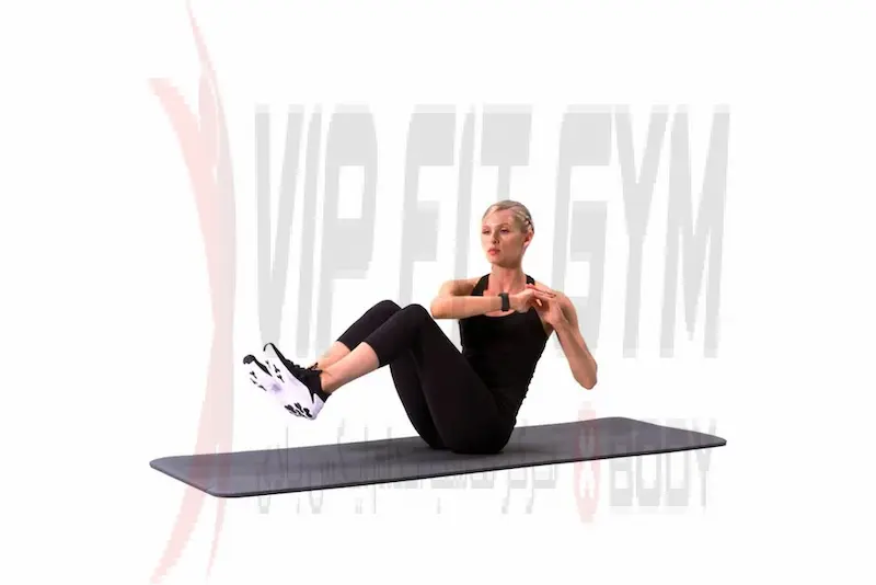 آموزش حرکت کرانچ چرخشی روسی