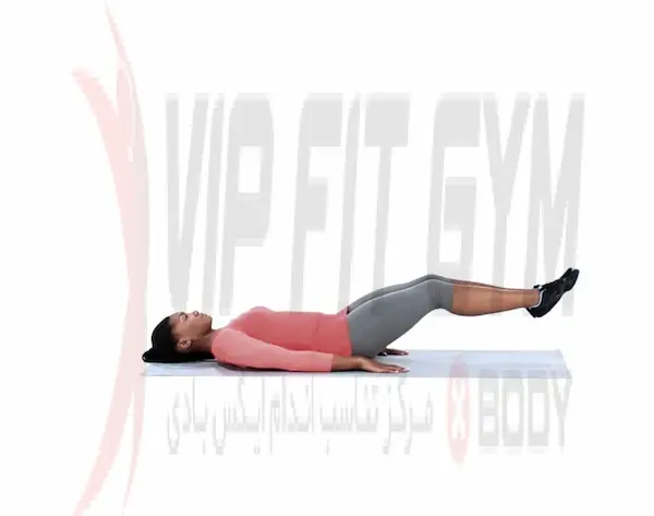 آموزش حرکت کرانچ پا صاف