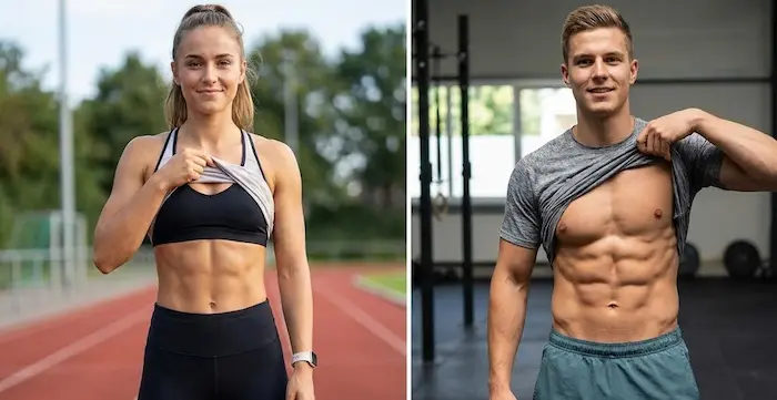 سیکس پک دخترانه چیست و چه تفاوتی با سیکس پک پسرانه دارد؟